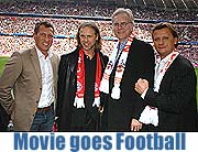"Movie goes Football" Constantin Film und T-Com luden am 1.4.2006 zahlreiche Prominenz in die Allianz Arena (Foto: Constantin Film)